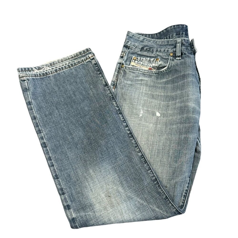 Diesel Men's Straight Jeans - Blue